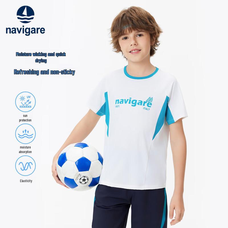 Navigare Boy s Short Sleeve Quick Dry Sports T-Shirt 160
Navigare Boy s Short Sleeve Quick Dry Sports T-Shirt 160