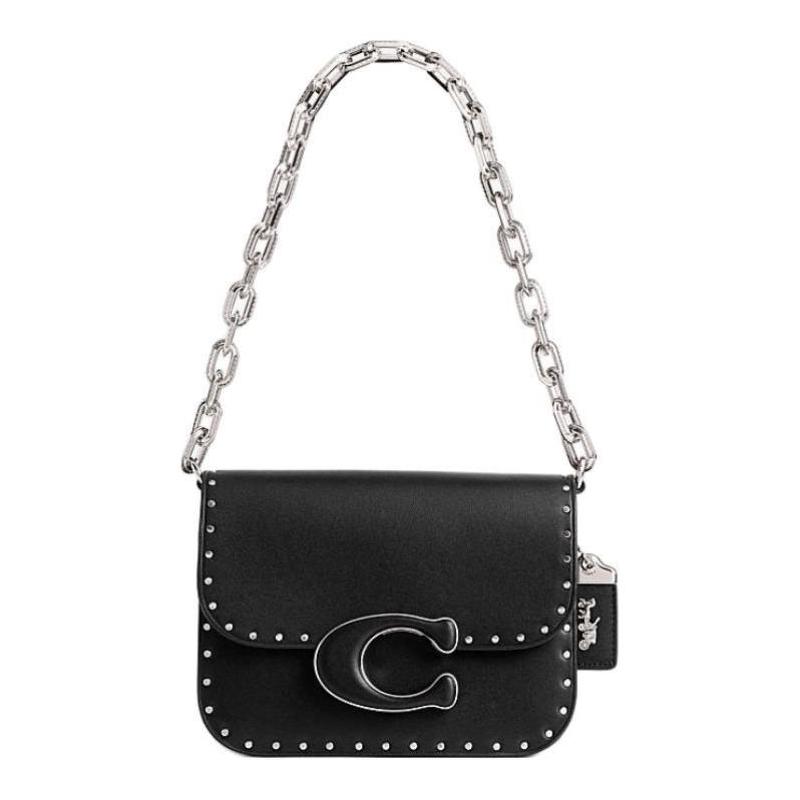 COACH IDOL 21 Rivet Decorated Magnetic Snap Cowhide Leather Hand Shoulder Bag Small Women s Black чорний
COACH IDOL 21 Rivet Decorated Magnetic Snap Cowhide Leather Hand Shoulder Bag Small Women s Black чорний