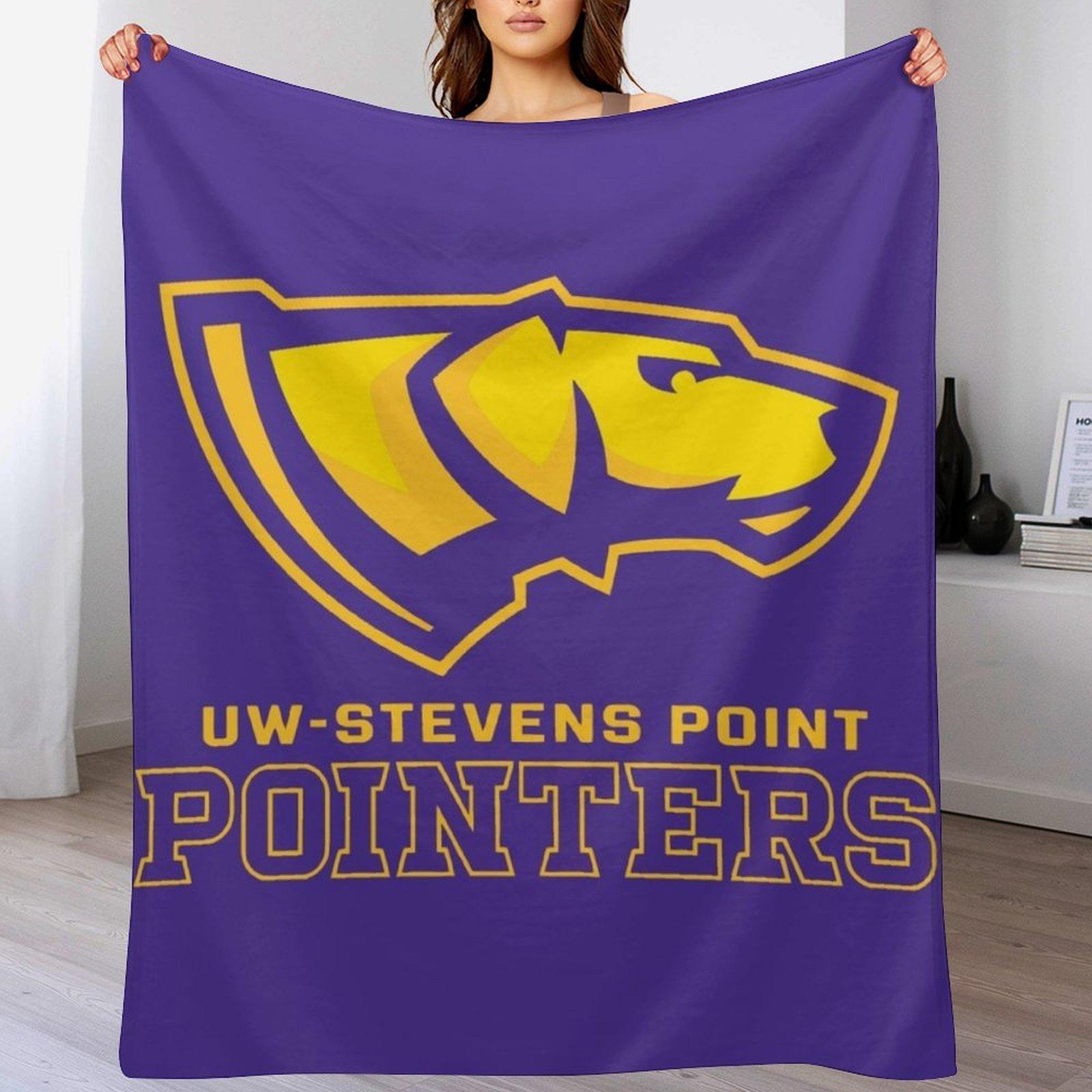 University of WisconsinaStevens Point Throw Blanket Portable Lightweight Blanket for Travel Camping 102x76cm(40x30in)
University of WisconsinaStevens Point Throw Blanket Portable Lightweight Blanket for Travel Camping 102x76cm(40x30in)