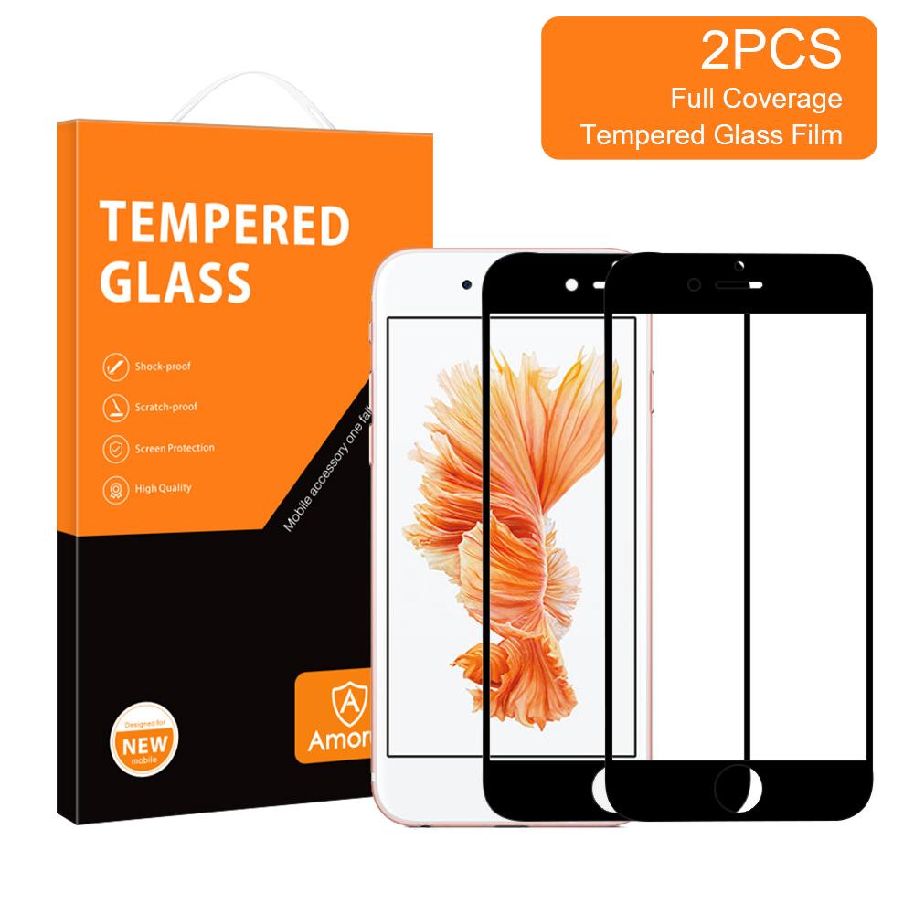 AMORUS 2Pcs/Set HD Full Glue Silk Printing Secondary Hardening Clear Tempered Glass Screen Protector for iPhone 8 Plus/7 Plus/6 Plus Black
AMORUS 2Pcs/Set HD Full Glue Silk Printing Secondary Hardening Clear Tempered Glass Screen Protector for iPhone 8 Plus/7 Plus/6 Plus Black