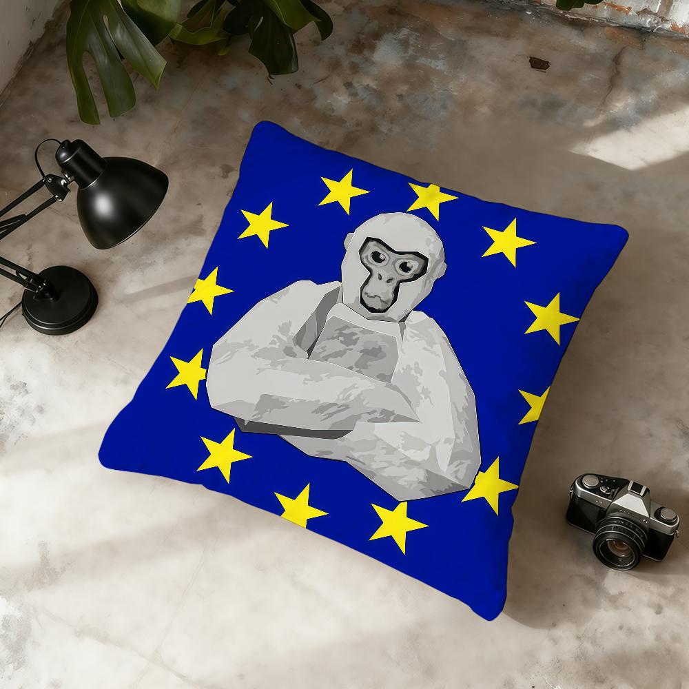 Game G-Gorilla T-Tag cushion cover Home Office Convenient Nordic Simplicity Hit With Zipper Cushion Cover 30cmx30cm
Game G-Gorilla T-Tag cushion cover Home Office Convenient Nordic Simplicity Hit With Zipper Cushion Cover 30cmx30cm