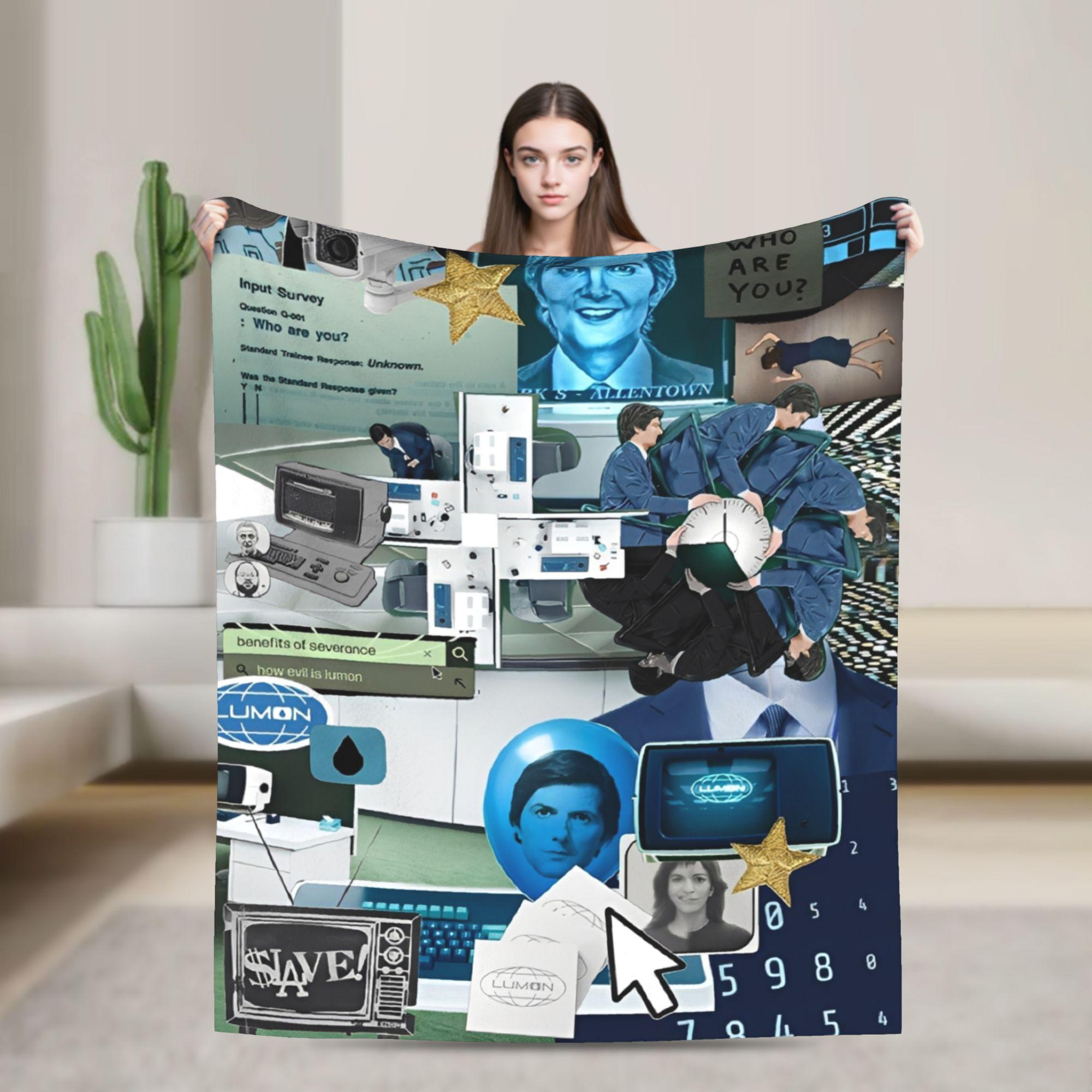 Severance Macro Data Refinement Plush Fashion Blanket Lumon MDR Funny Throw Fashion Blanket for Bedspread 200x150cm Lightweight 75x90cm
Severance Macro Data Refinement Plush Fashion Blanket Lumon MDR Funny Throw Fashion Blanket for Bedspread 200x150cm Lightweight 75x90cm