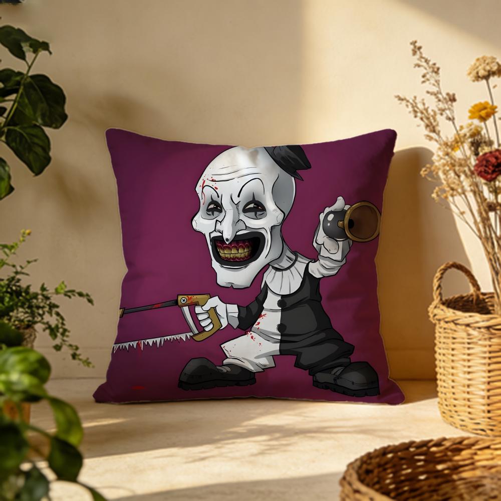 Fashion TTerrifierer Cushion Cover Versatile DoubleSided Pillow Case Fit for Sofa Bed Car Daily Decor 30X30cm
Fashion TTerrifierer Cushion Cover Versatile DoubleSided Pillow Case Fit for Sofa Bed Car Daily Decor 30X30cm