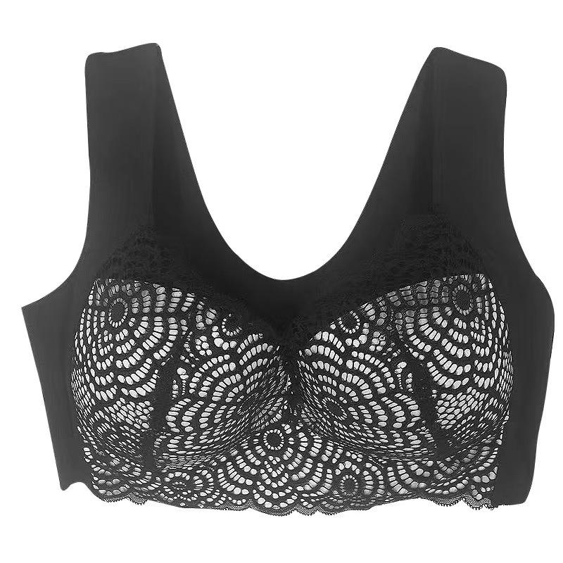 Кружевные бюстгальтеры для женщин, большие размеры, бюстгальтер с жилетом, тонкий бюстгальтер с полной чашкой, бесшовный бюстгальтер без косточек, бюстгальтер пуш-ап, сексуальное женское белье 5XL слоновая кость
Кружевные бюстгальтеры для женщин, большие размеры, бюстгальтер с жилетом, тонкий бюстгальтер с полной чашкой, бесшовный бюстгальтер без косточек, бюстгальтер пуш-ап, сексуальное женское белье 5XL слоновая кость