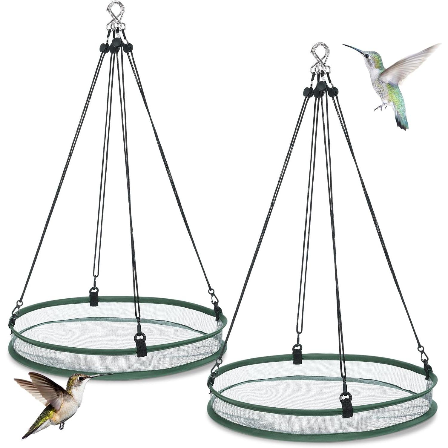 FoldTier 2 Pieces 16 Inch Universal Wild Bird Seed Catcher Hanging Hoop Platform Bird Seed Catcher Tray for Hummingbird Feeders Bee Feeder Outdoor сірий
FoldTier 2 Pieces 16 Inch Universal Wild Bird Seed Catcher Hanging Hoop Platform Bird Seed Catcher Tray for Hummingbird Feeders Bee Feeder Outdoor сірий