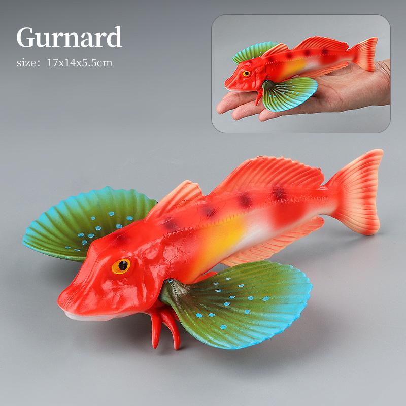 Sea Life Animals Model Action Figures Set - Ocean Fish Tuna Sailfish Bass Grouper Salmon PVC Educational Toy for Kids
Sea Life Animals Model Action Figures Set - Ocean Fish Tuna Sailfish Bass Grouper Salmon PVC Educational Toy for Kids