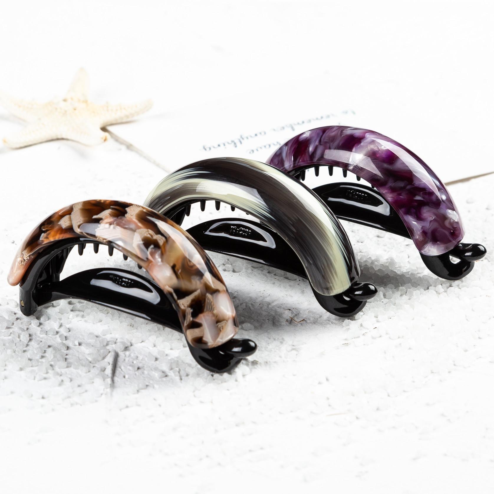 Yinminez Acetate Hairpins Barrettes Ponyhair Clip for Girls Barrettes Hair Accessories 7cm Long Hair Claw for Women
Yinminez Acetate Hairpins Barrettes Ponyhair Clip for Girls Barrettes Hair Accessories 7cm Long Hair Claw for Women