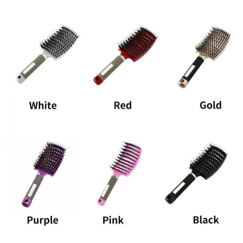 Распутывающая нейлоновая щетка для женщин и мужчин, массажная расческа для волос, расческа для волос чёрный
Распутывающая нейлоновая щетка для женщин и мужчин, массажная расческа для волос, расческа для волос чёрный