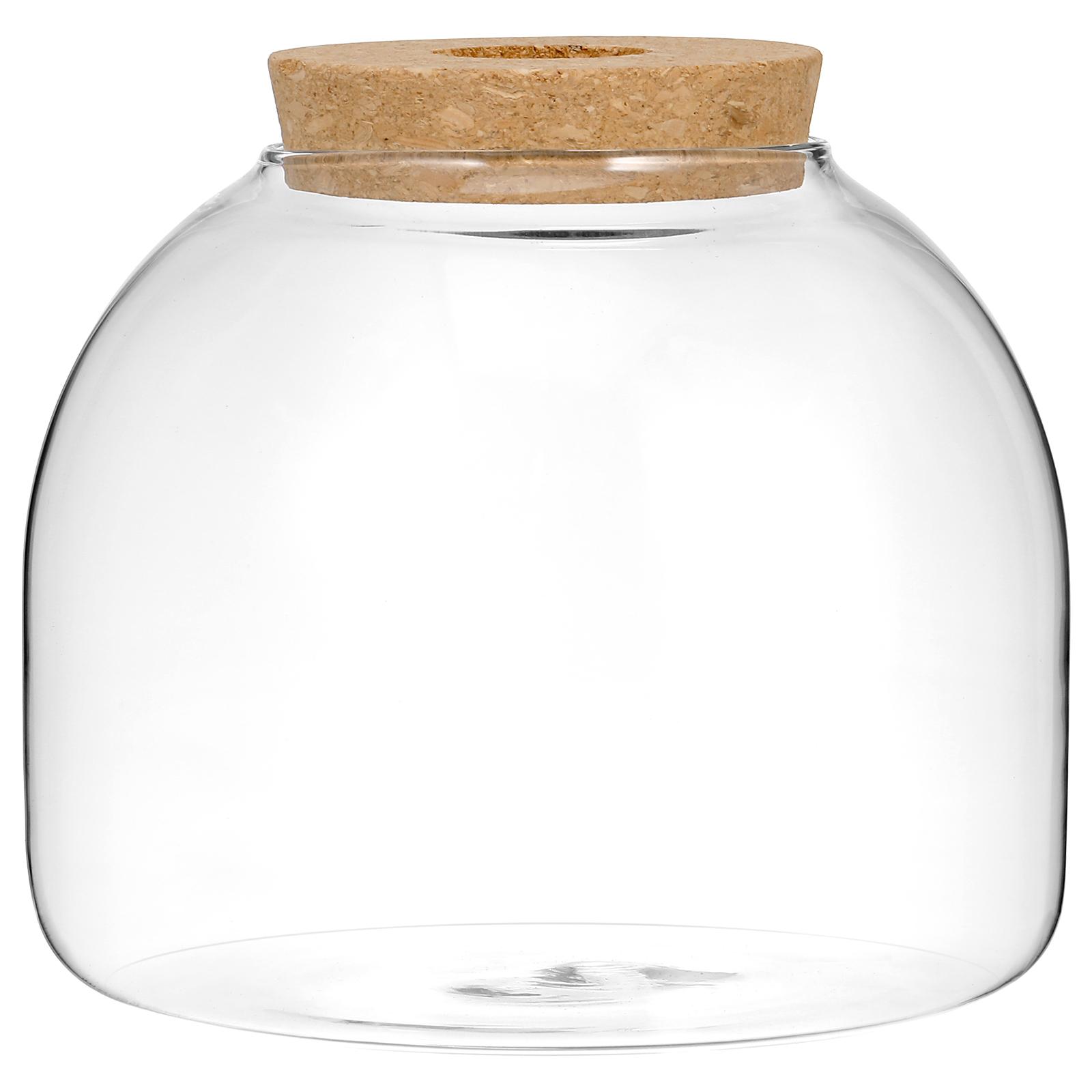 Canister Container Cork Glass Bottle Miniature Kits Small Fish Tank Terrarium Jar 15x15CM прозорий
Canister Container Cork Glass Bottle Miniature Kits Small Fish Tank Terrarium Jar 15x15CM прозорий