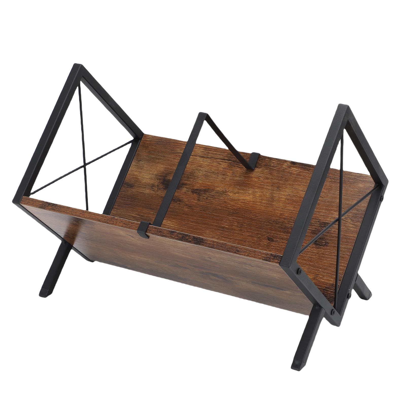 Record Storage Rack Holder Albums Music Records Display Shelf for Book Magazine Wood Iron
Record Storage Rack Holder Albums Music Records Display Shelf for Book Magazine Wood Iron