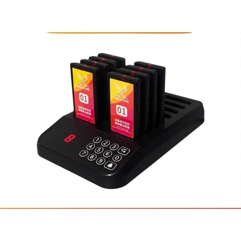 Wireless Pager System Food dispenser Wireless menu retrieval Restaurant Pager Wireless Calling System 1+8 Model A
Wireless Pager System Food dispenser Wireless menu retrieval Restaurant Pager Wireless Calling System 1+8 Model A