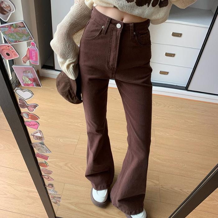 Minghai Women s High-Waist Micro-Flare Jeans, Slimming Bell Bottoms for a Tall Look - Spring/Autumn 2026 Collection 2XL кавовий
Minghai Women s High-Waist Micro-Flare Jeans, Slimming Bell Bottoms for a Tall Look - Spring/Autumn 2026 Collection 2XL кавовий