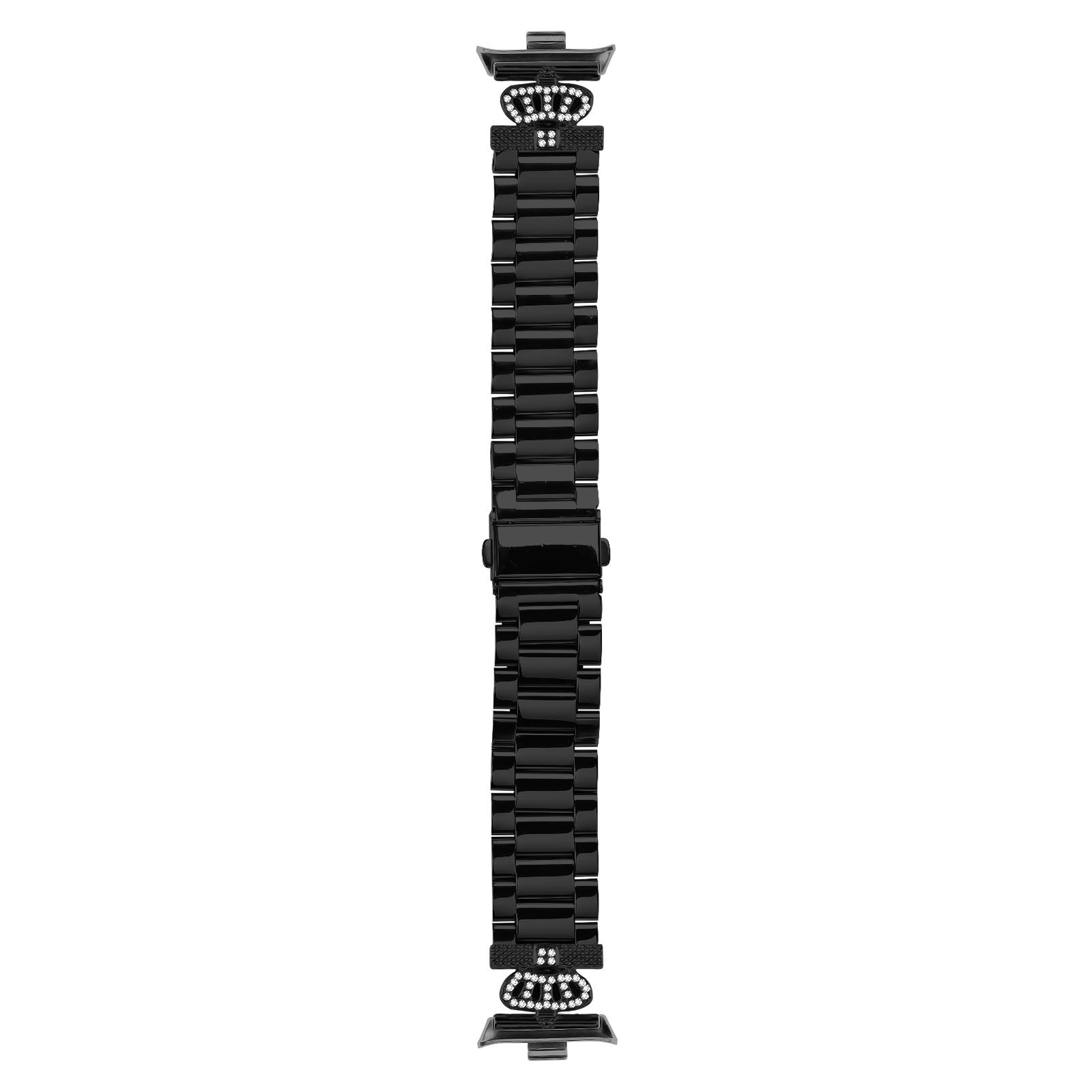 Stainless Steel Strap for Xiaomi Redmi Watch 4 Crown Shape Rhinestone Decor Watch Band Colorful
Stainless Steel Strap for Xiaomi Redmi Watch 4 Crown Shape Rhinestone Decor Watch Band Colorful