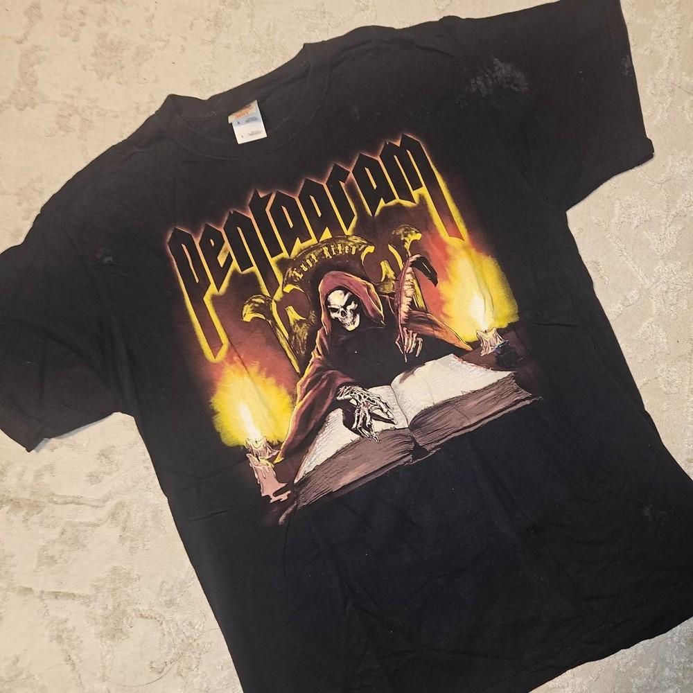 Pentagram rock metal band short sleeve shirt VK00509 Unisex T-Shirt XL
Pentagram rock metal band short sleeve shirt VK00509 Unisex T-Shirt XL