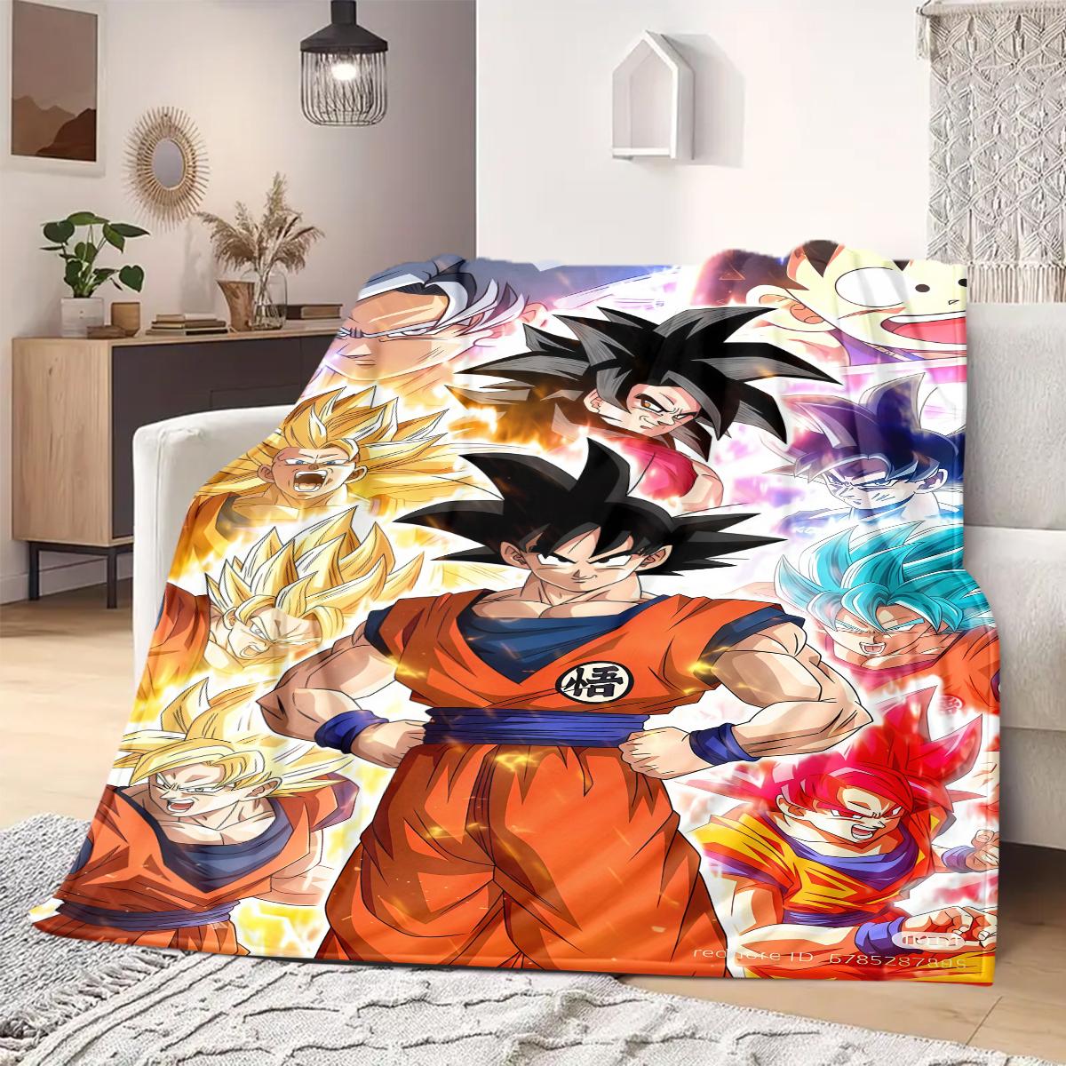 Son Goku Print Blanket Warm Comfortable Flannel Blanket Suitable for Bedrooms,Sofas, Beds,Chairs,Travel -QIAO131 75x90cm
Son Goku Print Blanket Warm Comfortable Flannel Blanket Suitable for Bedrooms,Sofas, Beds,Chairs,Travel -QIAO131 75x90cm