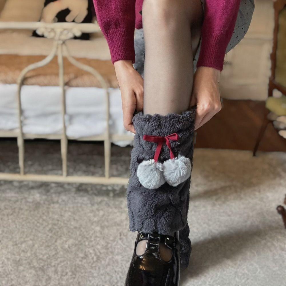 Lolita Plush Stockings Y2k Leg Warmers Women Trendy Winter Leg Covers Fall Winter сірий
Lolita Plush Stockings Y2k Leg Warmers Women Trendy Winter Leg Covers Fall Winter сірий
