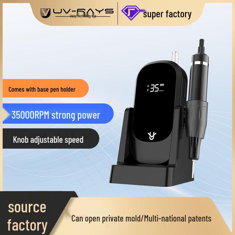 UV204 Electric Nail Drill: Cordless Nail Grinding and Dead Skin Removal Tool for Salons белый
UV204 Electric Nail Drill: Cordless Nail Grinding and Dead Skin Removal Tool for Salons белый