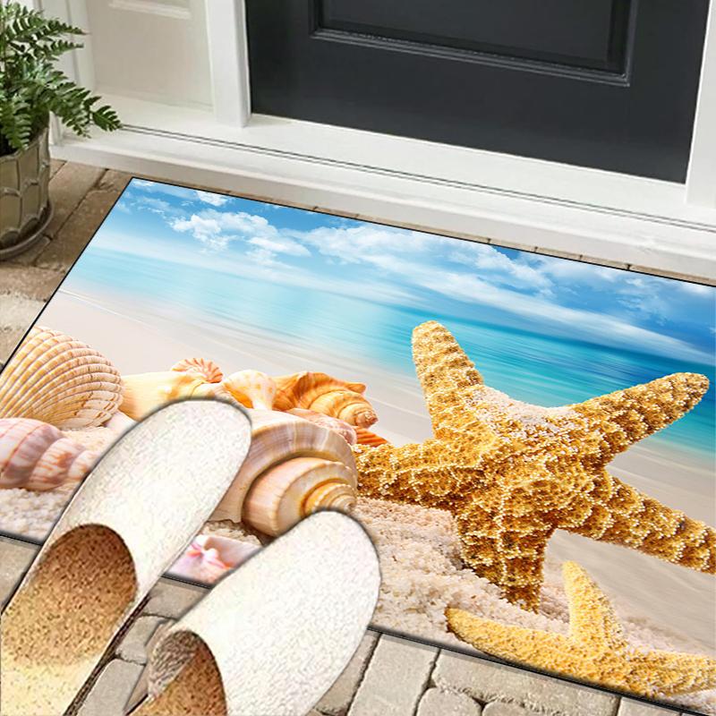 Ocean Starfish Shells Office Rug Chair Mat, Game Carpet, Suitable for Front Door, Bedroom, Living Room, Desk, Holiday Gift 40cmx60cm
Ocean Starfish Shells Office Rug Chair Mat, Game Carpet, Suitable for Front Door, Bedroom, Living Room, Desk, Holiday Gift 40cmx60cm