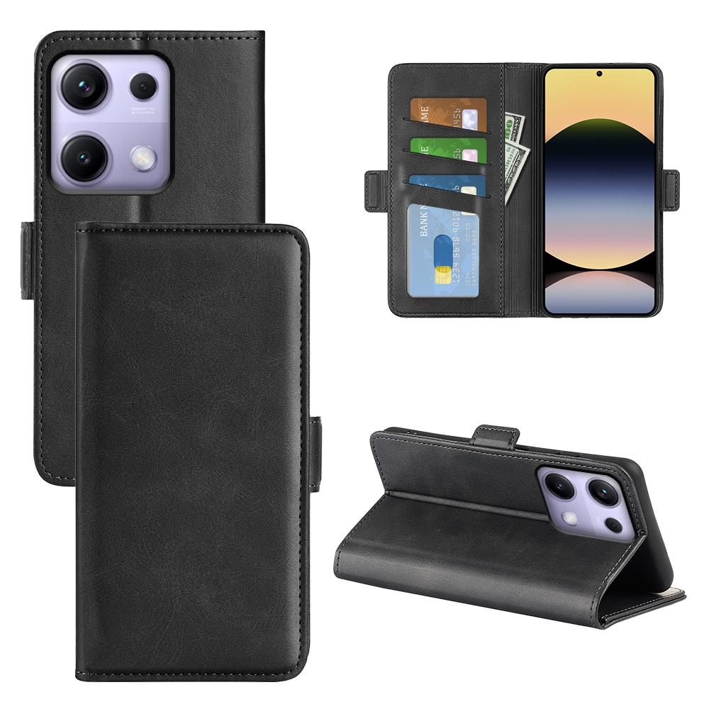 For Xiaomi Redmi Note 14S 4G Case Calf Texture Leather Wallet Phone Cover Black
For Xiaomi Redmi Note 14S 4G Case Calf Texture Leather Wallet Phone Cover Black