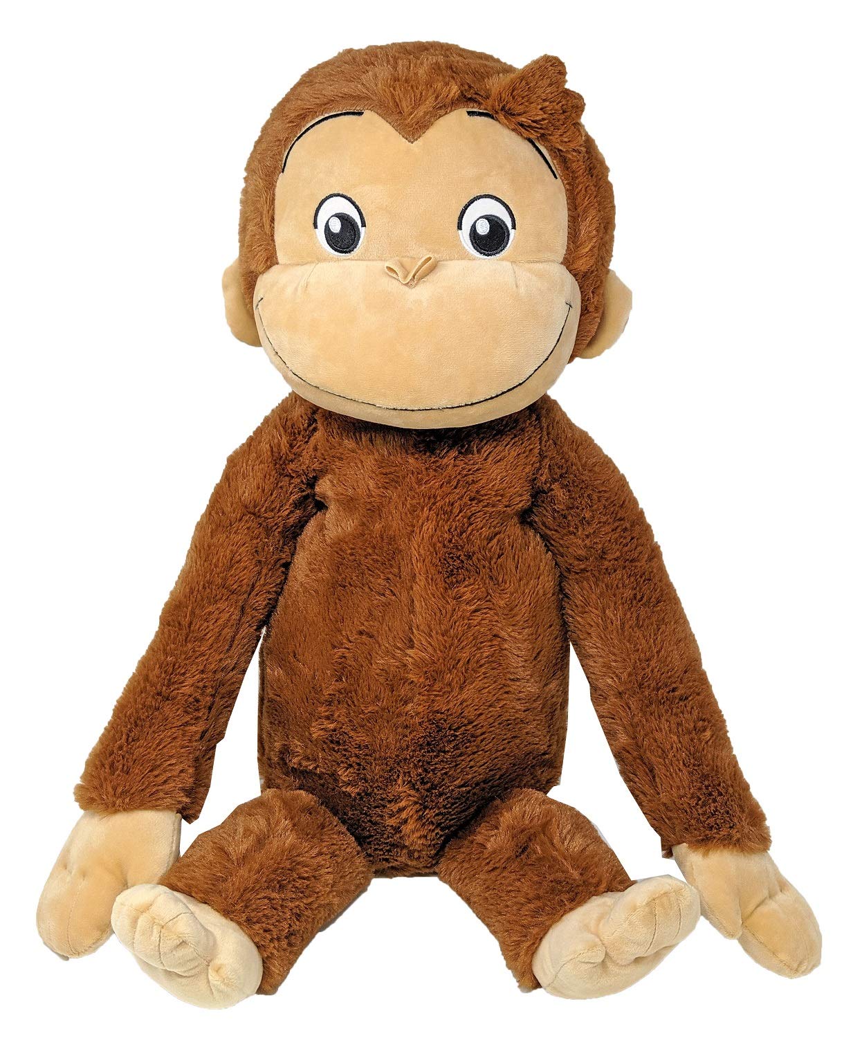 Sega Curious George Giga Jumbo Пушистая плюшевая игрушка Общая длина прибл. 50 см. 
Sega Curious George Giga Jumbo Пушистая плюшевая игрушка Общая длина прибл. 50 см.