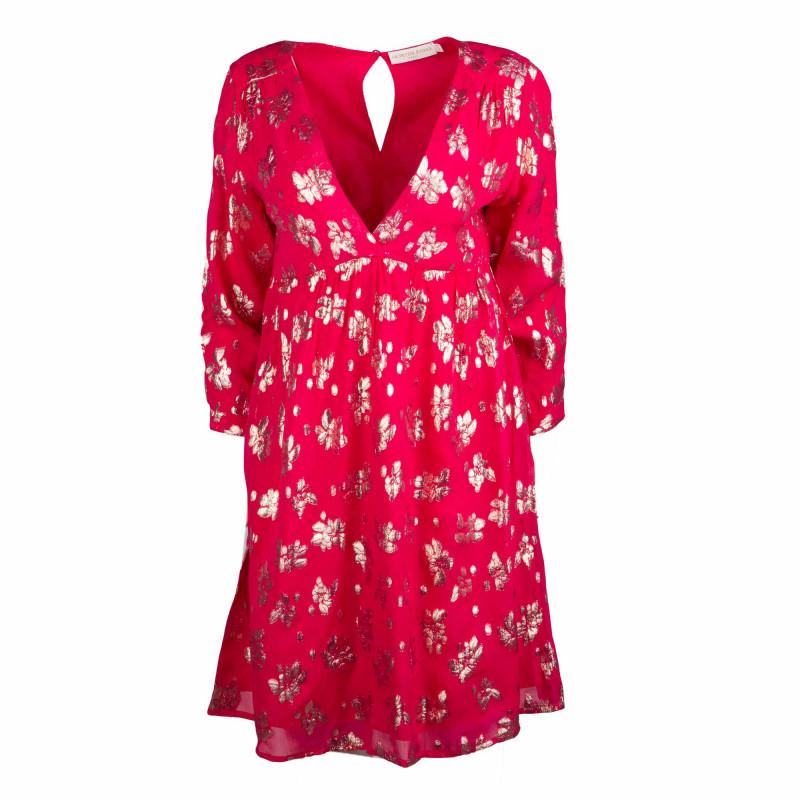 Короткое платье с длинными рукавами и вышивкой золотым цветком Numa Woman LA PETITE ETOILE
Короткое платье с длинными рукавами и вышивкой золотым цветком Numa Woman LA PETITE ETOILE