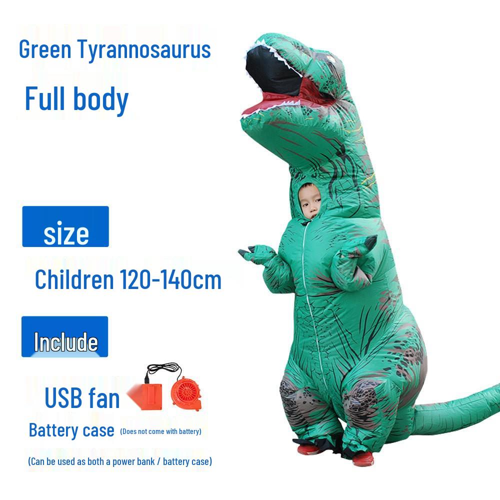 Realistic Inflatable T-Rex Costume for Halloween Cosplay One Size
Realistic Inflatable T-Rex Costume for Halloween Cosplay One Size