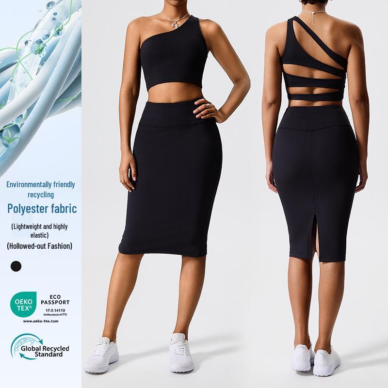 Recycled Polyester Slimming Sports Bra and Bodycon Skirt Set for Women Extra Small
Recycled Polyester Slimming Sports Bra and Bodycon Skirt Set for Women Extra Small