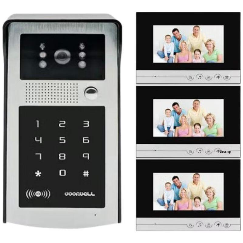 Realand KS203 Video Intercom Access Control System CN plug (adapter included)
Realand KS203 Video Intercom Access Control System CN plug (adapter included)