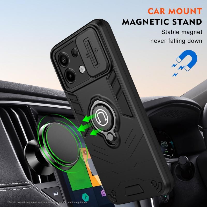For Xiaomi Redmi Note 13 Pro Plus Magnetic Finger Ring Holder Military Protective Case For Redmi Note 13 4G
For Xiaomi Redmi Note 13 Pro Plus Magnetic Finger Ring Holder Military Protective Case For Redmi Note 13 4G
