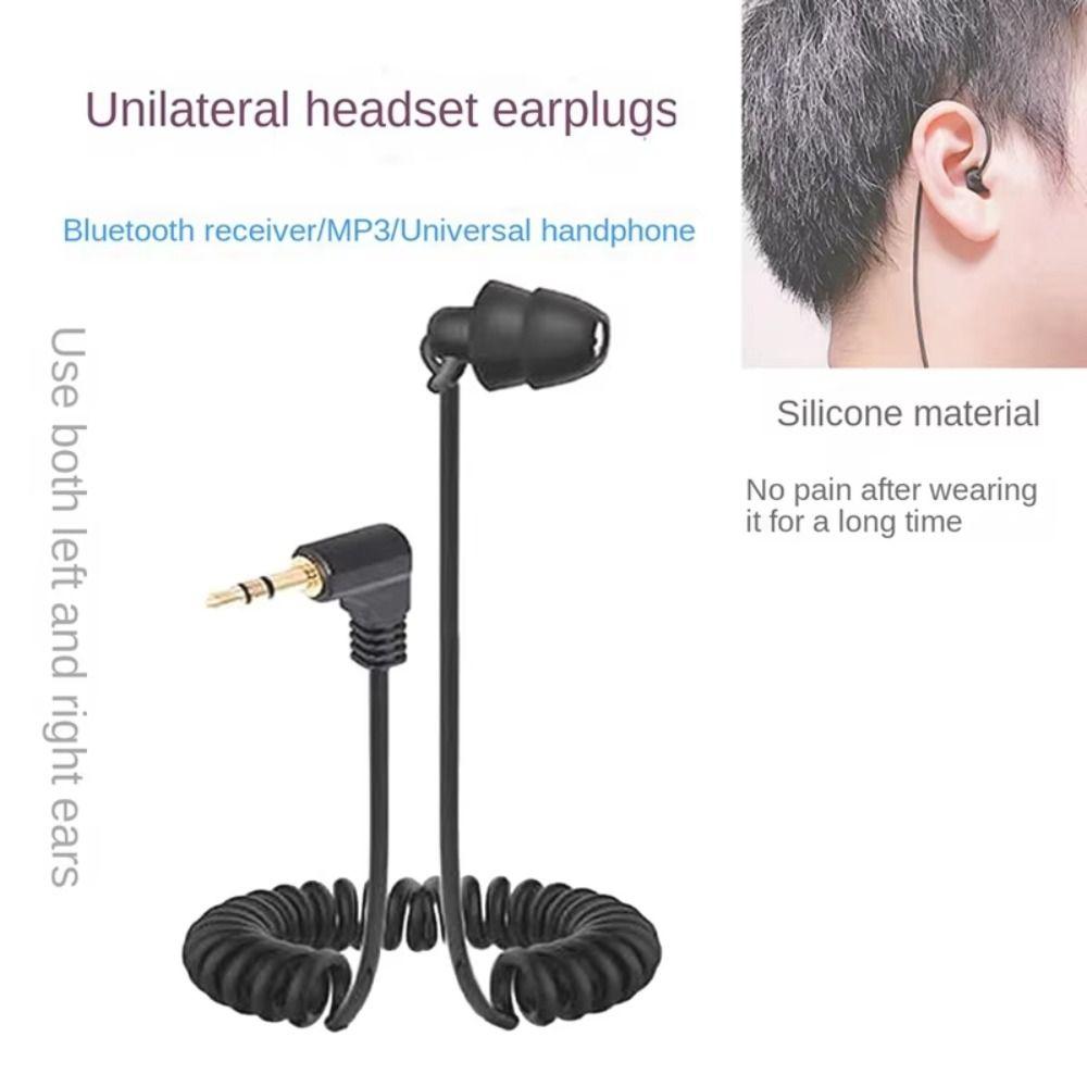 In Ear 3.5mm Spring Earphones Heavy Bass Single Headphones Single Side Earphone Mobile Phone 3.5mm
In Ear 3.5mm Spring Earphones Heavy Bass Single Headphones Single Side Earphone Mobile Phone 3.5mm