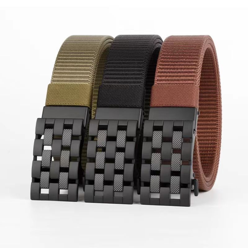 Unisex Sports Outdoor Imitation Nylon Cloth Belt Casual Pants Belt E-Commerce 120cm кавовий
Unisex Sports Outdoor Imitation Nylon Cloth Belt Casual Pants Belt E-Commerce 120cm кавовий