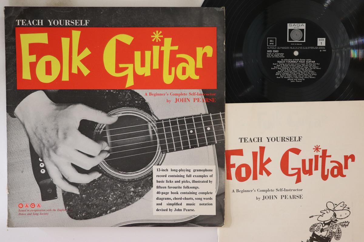LP Record JOHN PEARSE - Teach Yourself Folk Guitar XID5503 SAGA 1963 UK Folk Used
LP Record JOHN PEARSE - Teach Yourself Folk Guitar XID5503 SAGA 1963 UK Folk Used