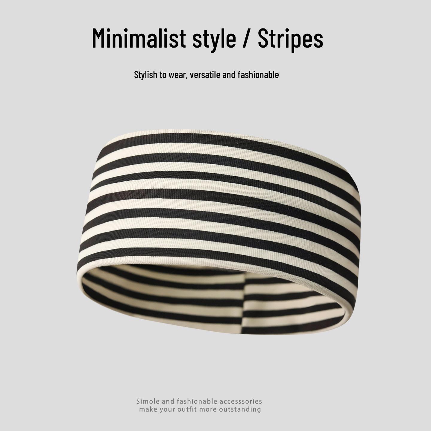 Striped Elastic Headband for Men & Women - Sports, Fitness, Yoga, Fashion бежевий/чорний
Striped Elastic Headband for Men & Women - Sports, Fitness, Yoga, Fashion бежевий/чорний