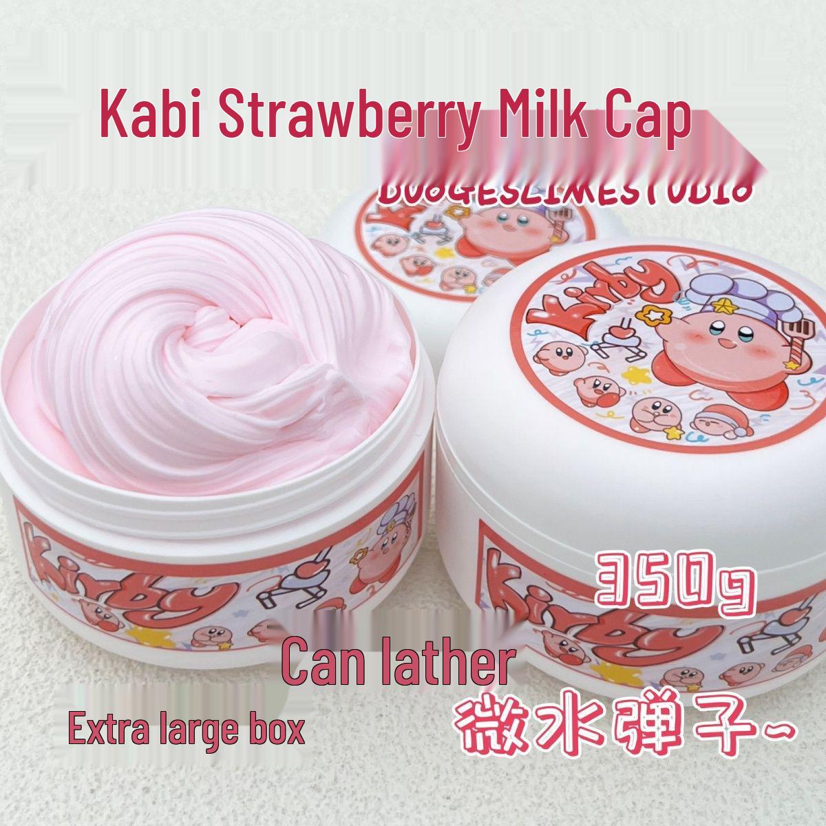 Kirby Strawberry Milk Foam Slime: Micro Water Bubble Decompression Toy for Girls Strawberry Kirby - Single Box (350g)
Kirby Strawberry Milk Foam Slime: Micro Water Bubble Decompression Toy for Girls Strawberry Kirby - Single Box (350g)