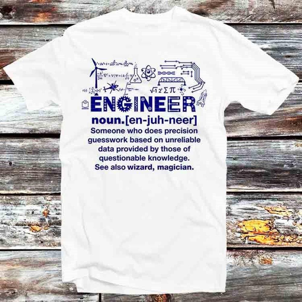 230GSM 100% Cotton T-Shirt Engineer Funny Noun Slogan Joke Cool Saying Sarcastic Wizard Gift T Shirt Vintage Retro Gift Mens Womens Unisex Cartoon Ani XS белый
230GSM 100% Cotton T-Shirt Engineer Funny Noun Slogan Joke Cool Saying Sarcastic Wizard Gift T Shirt Vintage Retro Gift Mens Womens Unisex Cartoon Ani XS белый