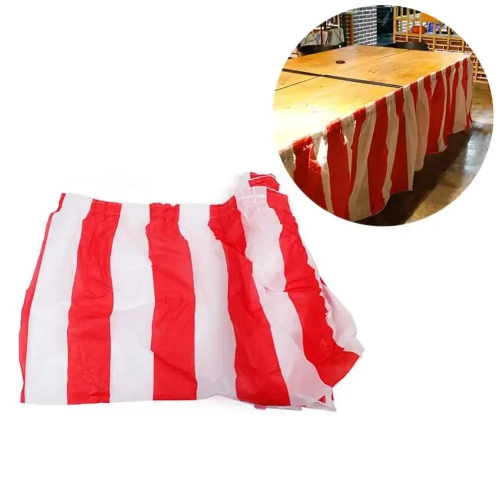PVC Striped Elastic Tableware Christmas Table Skirt Circus Theme For Birthday Wedding Festive Party Home Decor Table Cloth
PVC Striped Elastic Tableware Christmas Table Skirt Circus Theme For Birthday Wedding Festive Party Home Decor Table Cloth