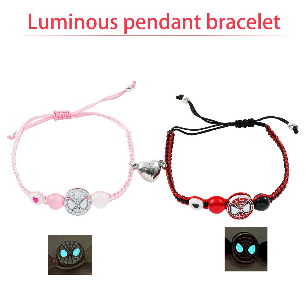 Spiderman Friendship Bracelets, Best Friend Bff, Halloween, Christmas, Matching Rope, Beads Chain, Couples Bracelets, New,
Spiderman Friendship Bracelets, Best Friend Bff, Halloween, Christmas, Matching Rope, Beads Chain, Couples Bracelets, New,
