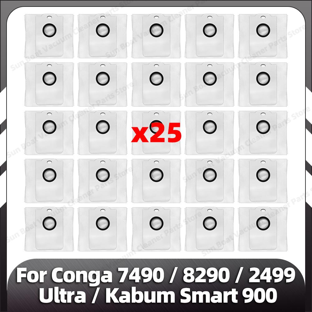 Bags Compatible for Conga 2499 Ultra / 7490 / 8290 / Kabum Smart 900 Replacement Dust Bags Parts 
Bags Compatible for Conga 2499 Ultra / 7490 / 8290 / Kabum Smart 900 Replacement Dust Bags Parts