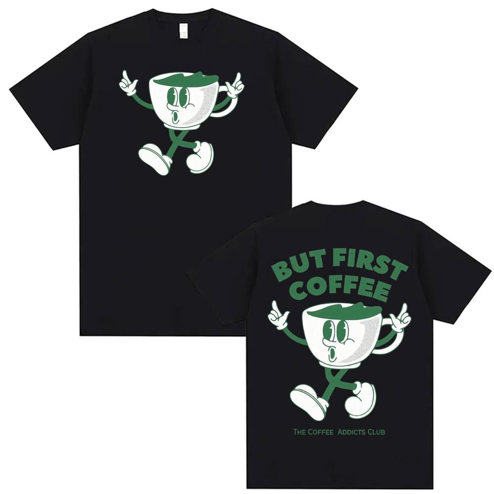 But First Coffee Funny T Shirt The Coffee Addicts Club Meme Vintage Summer Cartoon T-shirts Men Women Fashion Streetwear Tshi... S разноцветный
But First Coffee Funny T Shirt The Coffee Addicts Club Meme Vintage Summer Cartoon T-shirts Men Women Fashion Streetwear Tshi... S разноцветный