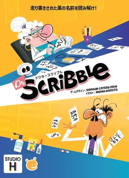 Kenvil Scribble Japanese Edition 15 Ages Board Game Dr. (2-5 Players, Minutes, 10+)
Kenvil Scribble Japanese Edition 15 Ages Board Game Dr. (2-5 Players, Minutes, 10+)