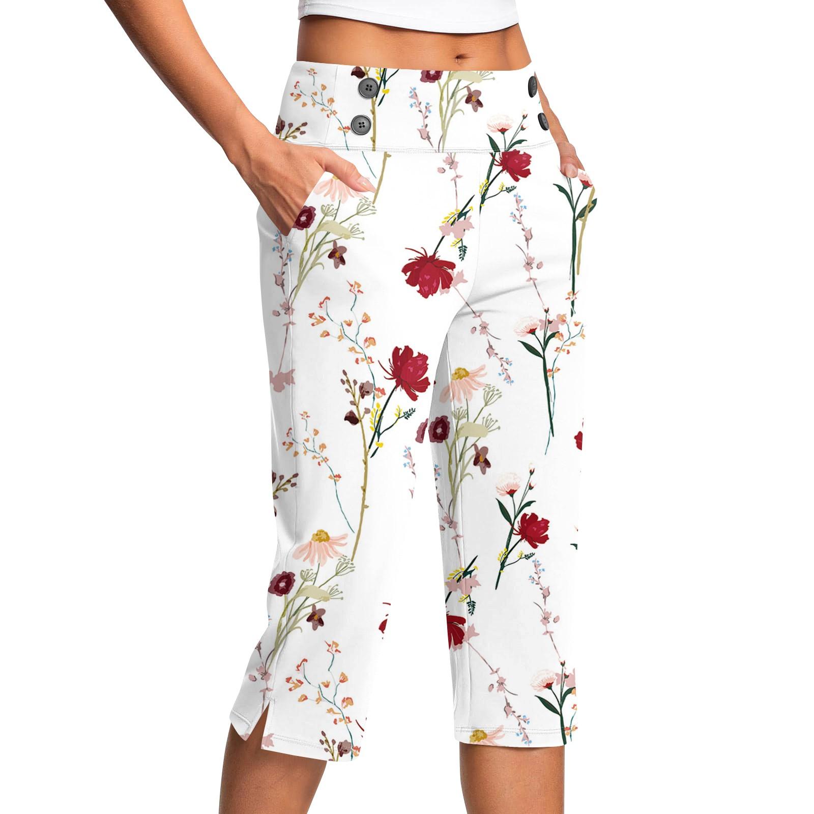 Женские винтажные брюки с цветочным принтом, на пуговицах, с карманами, с разрезом, с высокой талией, спортивные, для йоги, повседневные XL белый
Женские винтажные брюки с цветочным принтом, на пуговицах, с карманами, с разрезом, с высокой талией, спортивные, для йоги, повседневные XL белый