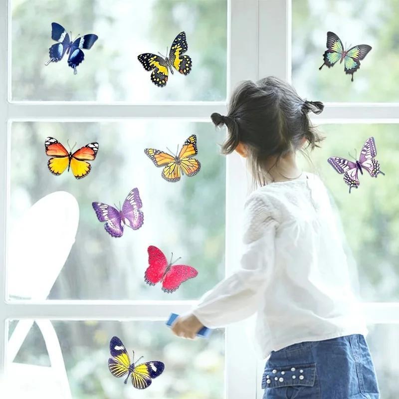 2025 New 20PCS Lifelike Butterfly Window Window Clings Decals Stickers Anti-Collision Reusable Glass Window Film Wall Stickers A
2025 New 20PCS Lifelike Butterfly Window Window Clings Decals Stickers Anti-Collision Reusable Glass Window Film Wall Stickers A