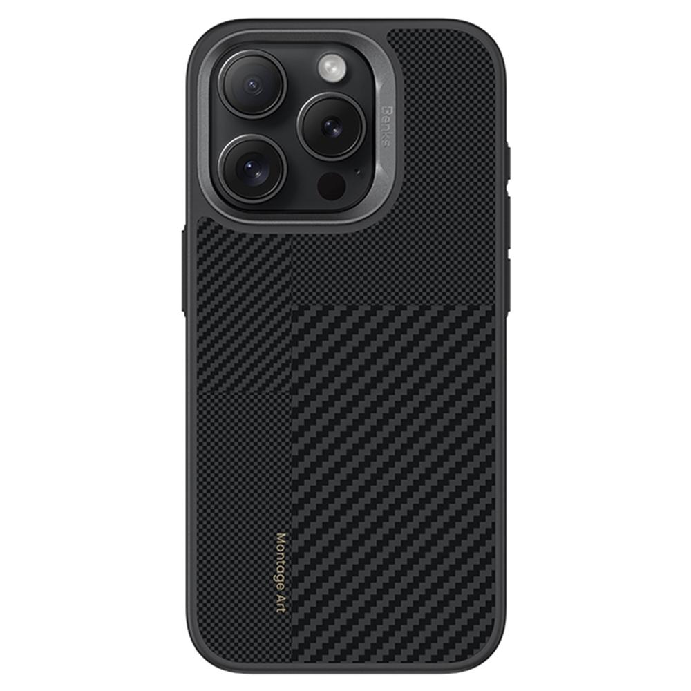 BENKS For iPhone 16 Pro Max Magnetic Case Kevlar Aramid Fiber+TPU Montage Phone Cover A
BENKS For iPhone 16 Pro Max Magnetic Case Kevlar Aramid Fiber+TPU Montage Phone Cover A