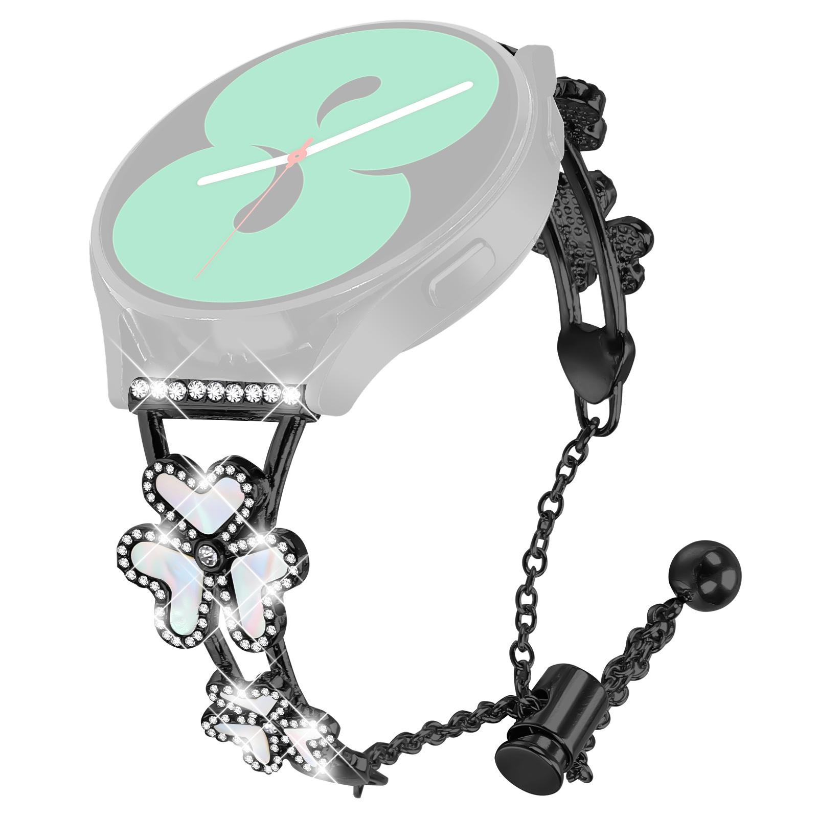 Metal Band Heart Clover Decor For Huawei Watch GT 2 42mm Watch Bracelet Replacement Black
Metal Band Heart Clover Decor For Huawei Watch GT 2 42mm Watch Bracelet Replacement Black