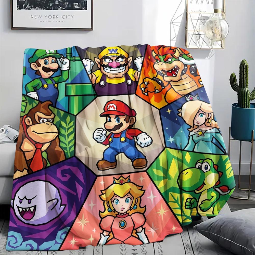 Super Mario Print Flannel Blanket, Ultra Soft High Quality All Seasons Warm Throw, Home Decor Cozy Blanket, Perfect Christmas Gift 80cm x 120cm
Super Mario Print Flannel Blanket, Ultra Soft High Quality All Seasons Warm Throw, Home Decor Cozy Blanket, Perfect Christmas Gift 80cm x 120cm