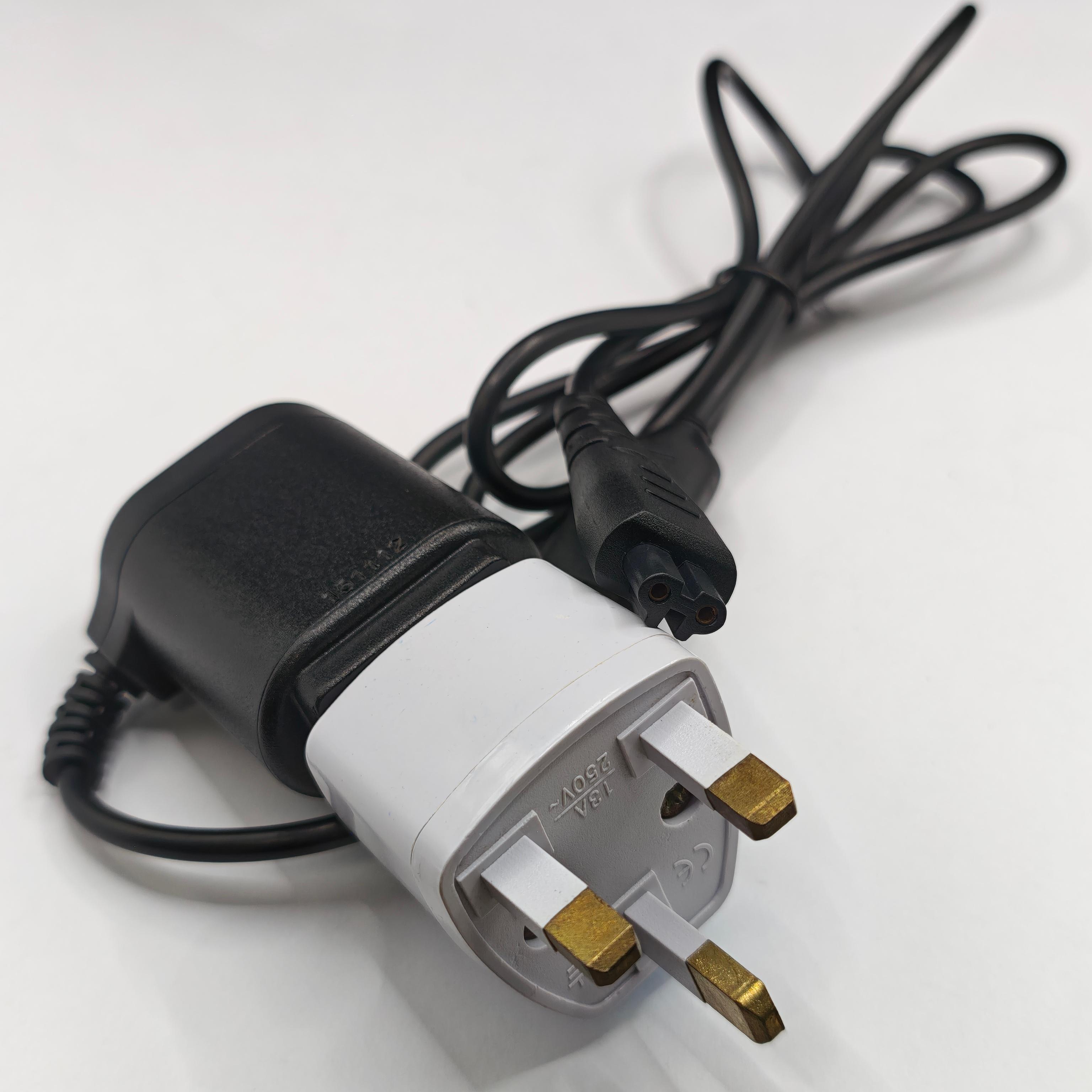 Razor Charger Power Adapter Prewave Replacement For Remington MB6850 HC4240 HC4250 HC5870 HC5950 PR1360 PR1387 PR1855 XR1330 XR1350 XR1370 British Standard чёрный
Razor Charger Power Adapter Prewave Replacement For Remington MB6850 HC4240 HC4250 HC5870 HC5950 PR1360 PR1387 PR1855 XR1330 XR1350 XR1370 British Standard чёрный