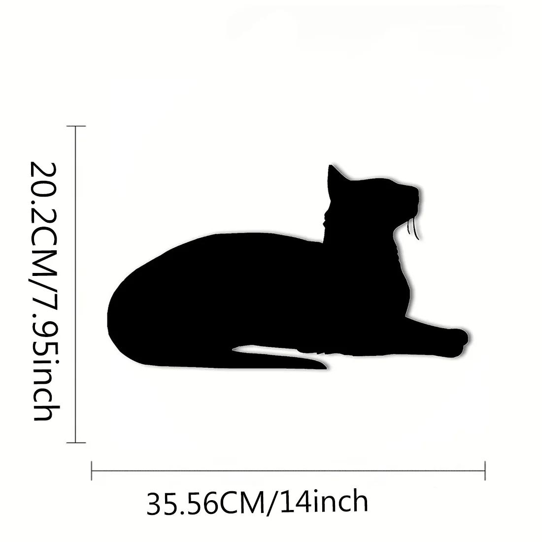 Chat Oriental à Poil Court Décoration Intérieure Panneau Mural Art Métallique Art en Fer, Наклейка на стену и элегантные настенные рисунки чёрный
Chat Oriental à Poil Court Décoration Intérieure Panneau Mural Art Métallique Art en Fer, Наклейка на стену и элегантные настенные рисунки чёрный