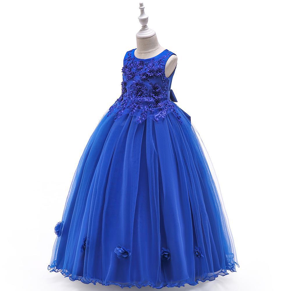 Children s Handmade Beaded Flower Girl Princess Dress with Petal Puffy Skirt 150cm синий
Children s Handmade Beaded Flower Girl Princess Dress with Petal Puffy Skirt 150cm синий