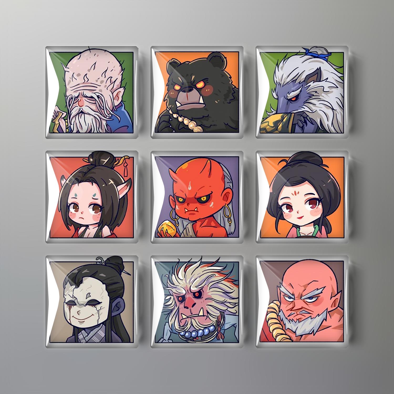 Магниты на холодильник Black Myth Wukong, магнитные строительные блоки, фигурки, игрушки и игровые аксессуары style two (9 pieces)
Магниты на холодильник Black Myth Wukong, магнитные строительные блоки, фигурки, игрушки и игровые аксессуары style two (9 pieces)