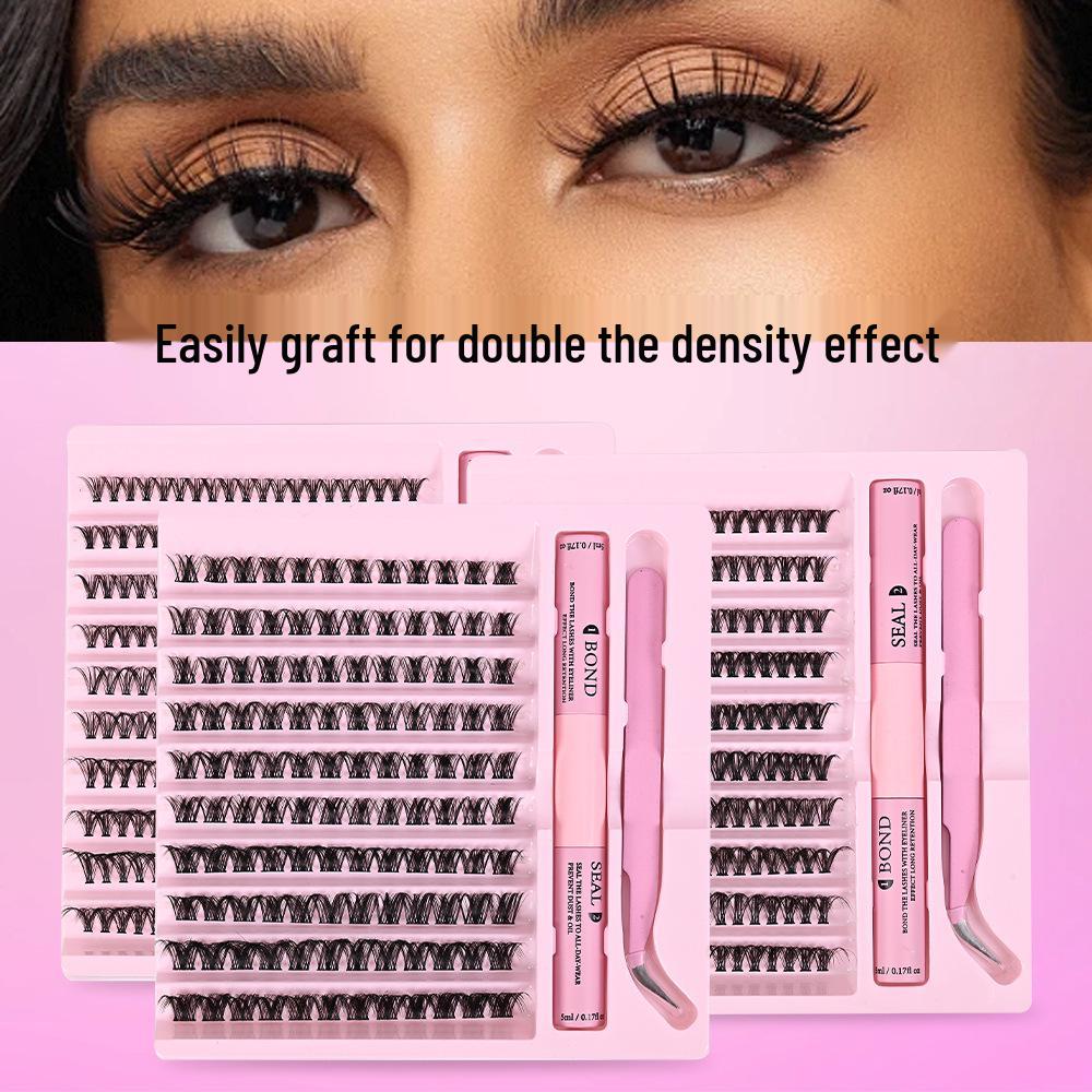 Natural-Looking Cross-Border Single-Cluster Doll Eyelashes with Glue for Beginners
Natural-Looking Cross-Border Single-Cluster Doll Eyelashes with Glue for Beginners